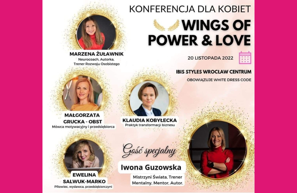 Konferencja dla Kobiet „WINGS of POWER & LOVE”